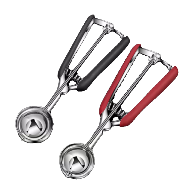 KATEI STORY , Japanese 304 Stainless Steel Ice Cream Scoop, Popsicle Scooper, Ice Cream Spoon, Watermelon And Fruit Baller Tool