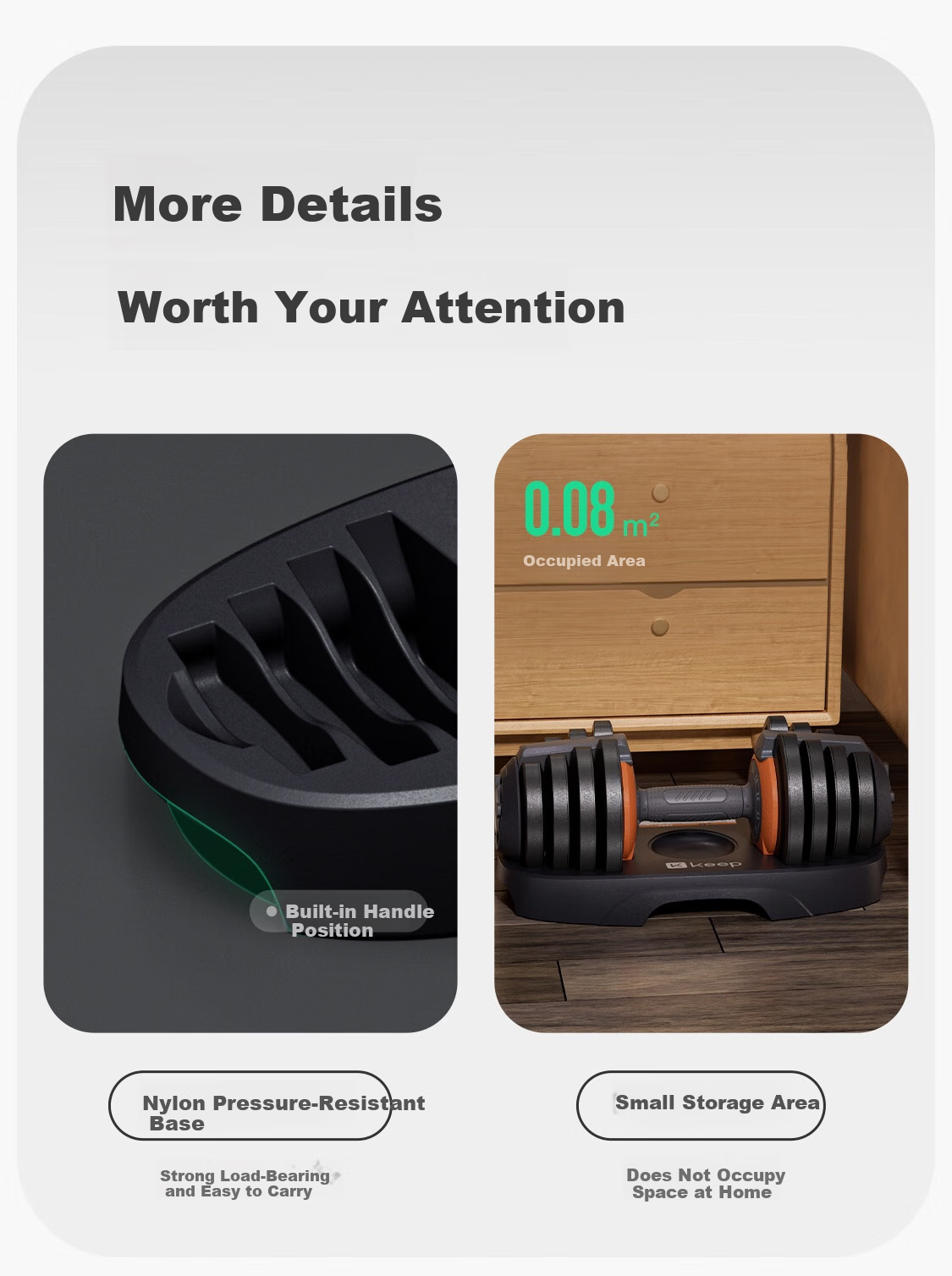 Keep Adjustable Dumbbell with 11 Weight Levels, Professional Fitness Equipment for Muscle Building And Shaping, 12.5kg*1 11