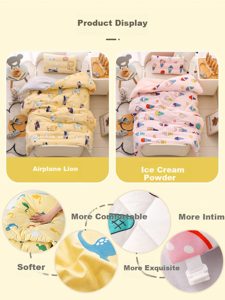 9I9 Baby Quilt, Spring And Autumn Comforter, Infant Blanket, Kindergarten Bedding, All-Season Washable, Class A, A102 Airplane 7