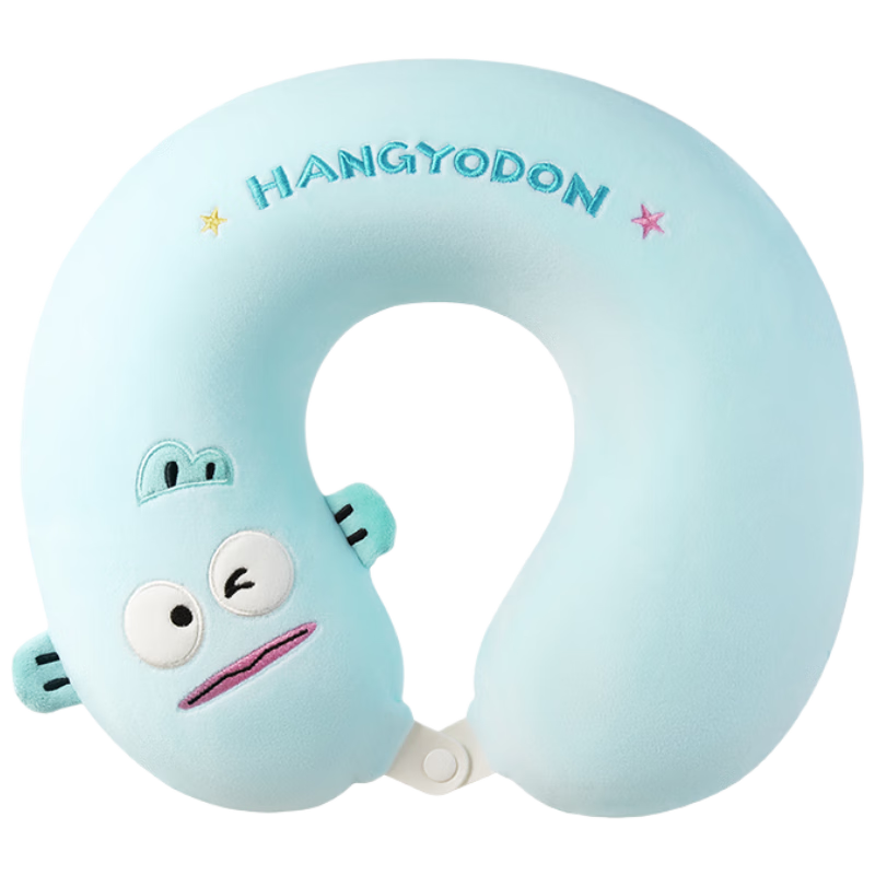 MINISO Hangyodon Series Memory Foam U-Shaped Pillow, Nap Pillow, Car And Airplane Travel Neck Pillow, Office Backrest Cushio