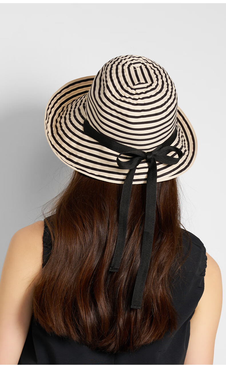 Kenmont Outdoor Spring And Summer Wide Brim Sun Protection Hat, Beach UV-Resistant Women's Sun Visor Fisherman Hat, Foldable Sunhat 6239 5