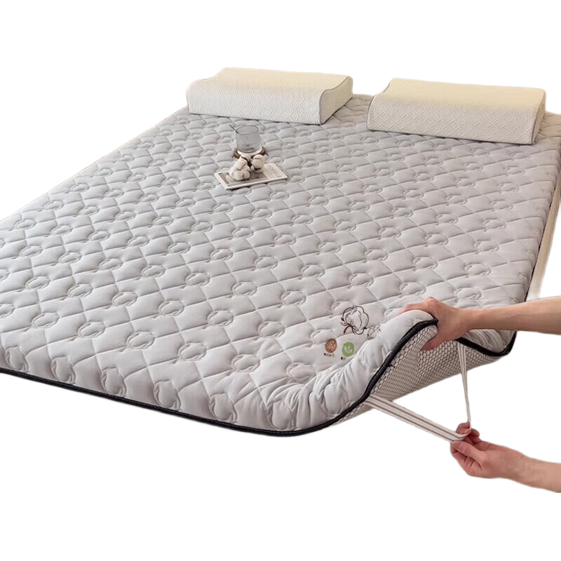 Nanjiren Class A Cotton Mattress, Xinjiang Cotton Bedding for All Seasons, Foldable Soft Pad for Home Use, 180*200cm