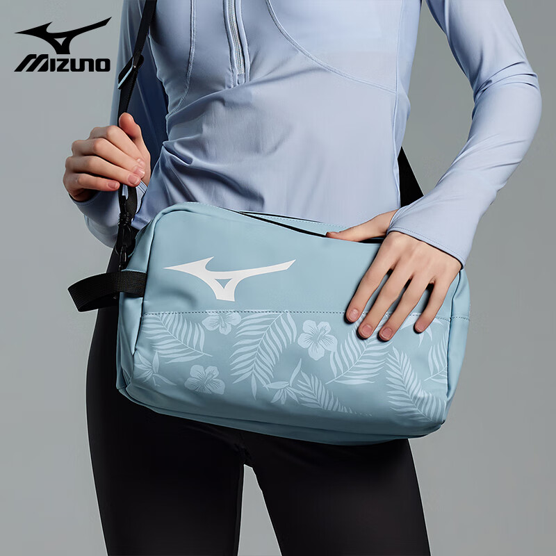 Сумка для плавания MIZUNO с отделением для мокрых вещей, водонепроницаемая, ручная, большая вместимость, спортивная сумка для плавания C001, синяя