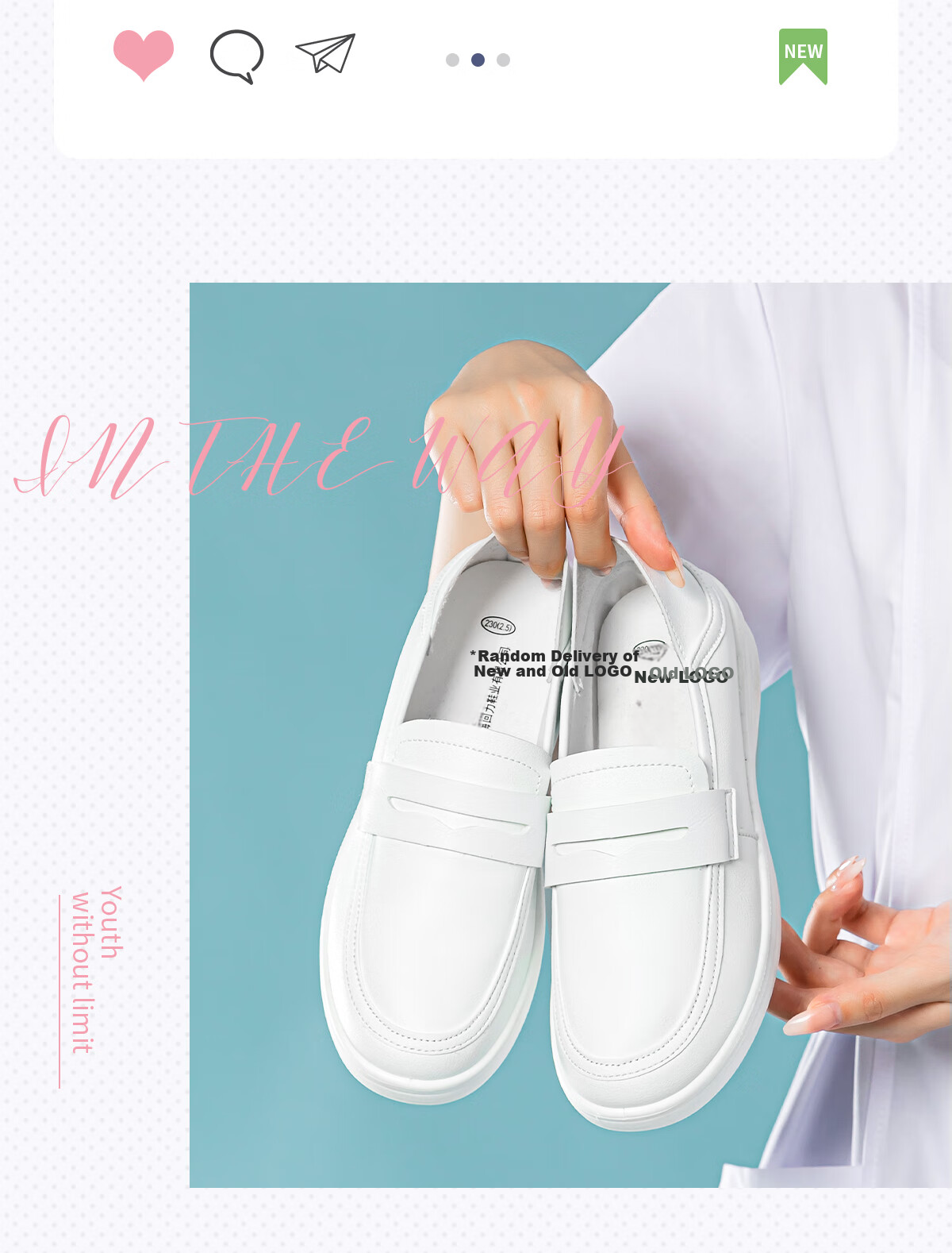Huili Women's Shoes Spring And Summer Soft Sole Breathable Nurse Shoes Comfortable Casual Slip-On Non-Slip White Sneakers for Women, White, Size 36 15