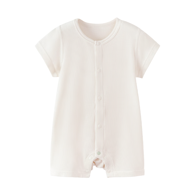 Babylove Summer Modal Lightweight Breathable Baby Romper Short Sleeve Onesie for Boys And Girls, Home Wear Clothing