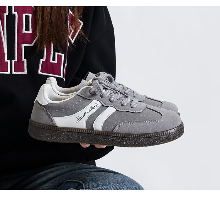 Global Wine Red German Training Shoes Women 2026 Spring Trendy Elegant Niche Casual Fashion Versatile Sneakers 1