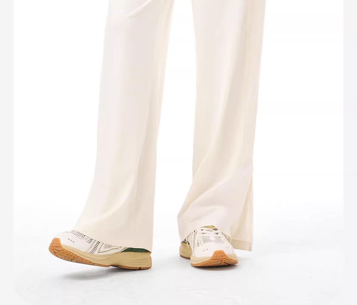 CAMEL Women's Casual Wide-Leg Pants, Spring And Summer Quick-Dry Cool Breathable Loose Sports Original Yarn Ice Silk Sun Protection Pants, L 8
