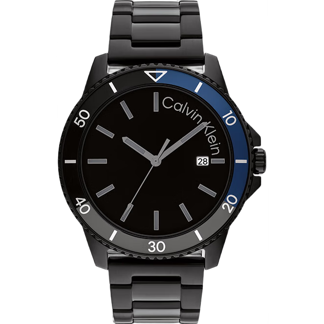 Calvin Klein CK Watch, Haohan Model, Steel Strap Quartz Men's Watch, Birthday And New Year Gift for Men, 25200382