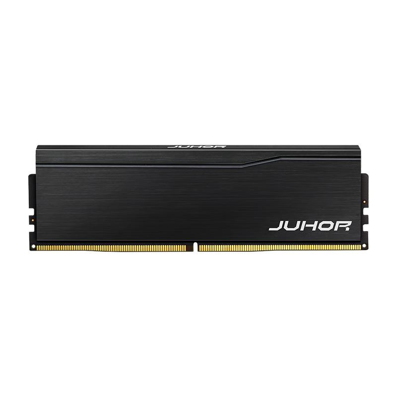 JUHOR 32GB (16GBx2) DDR5 6000 Desktop RAM CL38 Starfield Black No RGB AI Boost