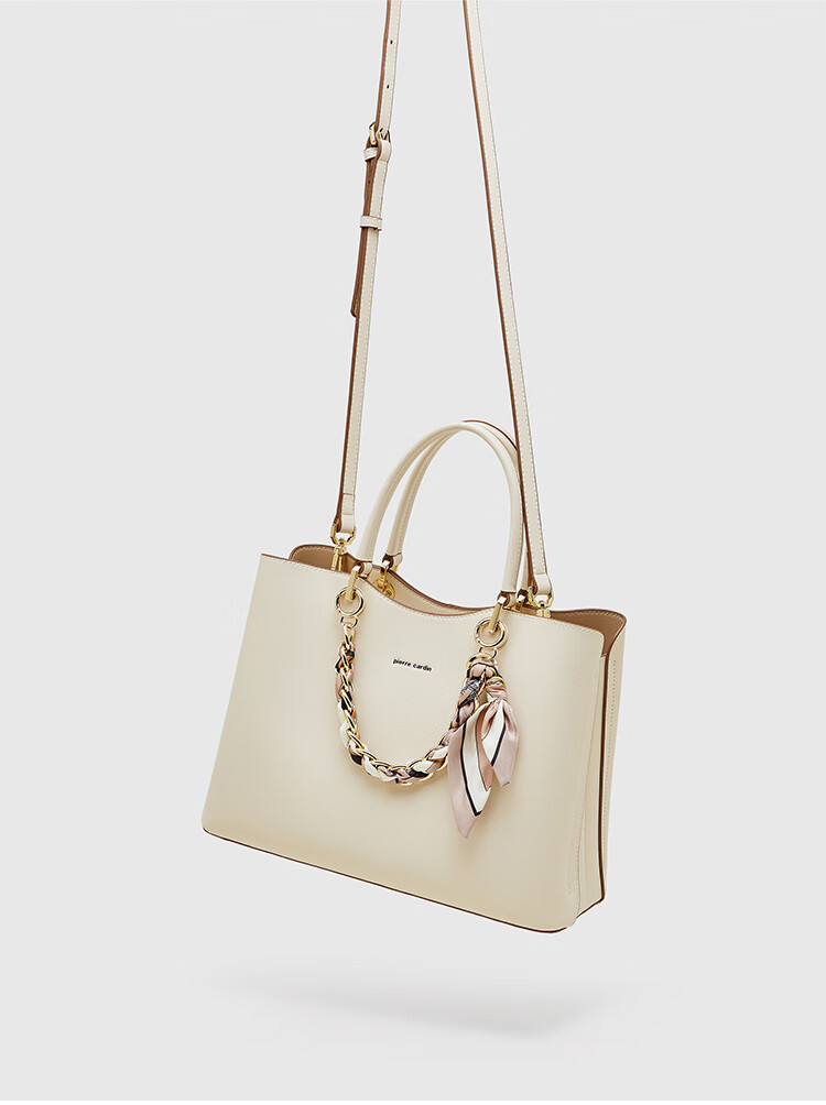 Pierre Cardin Women's Handbag, Tote Bag, Shoulder Bag, Crossbody Bag, Commuter Bag, Mom Bag, Holiday And Birthday Gift, Brown, with Free Gift Box 15