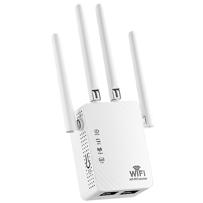 Усилитель Wi-Fi сигнала Tengfei с четырьмя антеннами, сетевой беспроводной расширитель роутера, проникающий через стены, ретранслятор 100 Мбит/с, высокоскоростная модель 300 Мбит/с