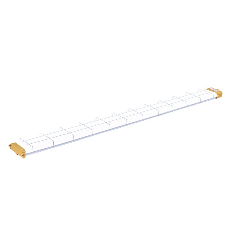 Dexin Explosion-Proof Daylight Tube Three-Proof Bracket Light Dustproof Waterproof Workshop Warehouse Floodlight Factory Lighting Fluorescent Lamp 50W-6000K White Light