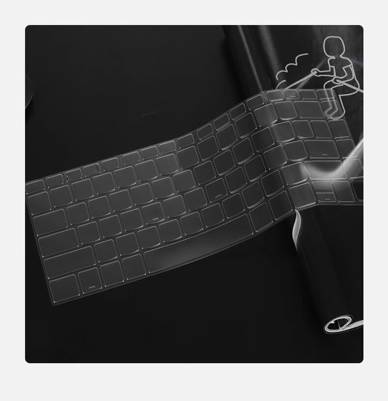 Jiasu Lenovo YOGA Air X/YOGA 360 14 Aura 2025 Keyboard Cover, High-Definition Screen Protector for 14-Inch Laptop, Protective Film Set, One Complete Kit for Convenience 2