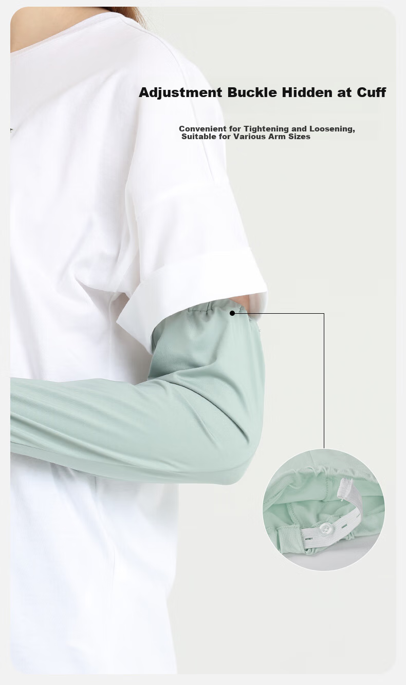 Kenmont Outdoor Sun Protection Gloves for Women, Spring And Summer Thin Arm Sleeves, UV Protection Driving Long Gloves Km-3793 5
