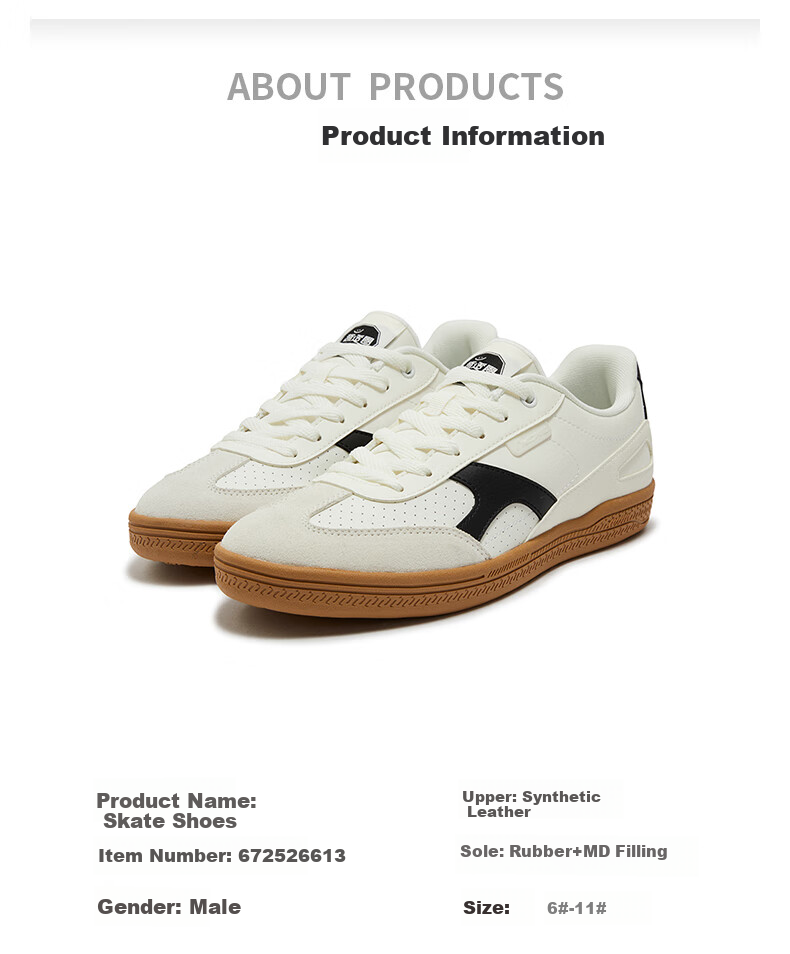 361° Men's Casual Low-Top Thin-Soled T-Toe Sneakers Spring Summer 672626608-4 21