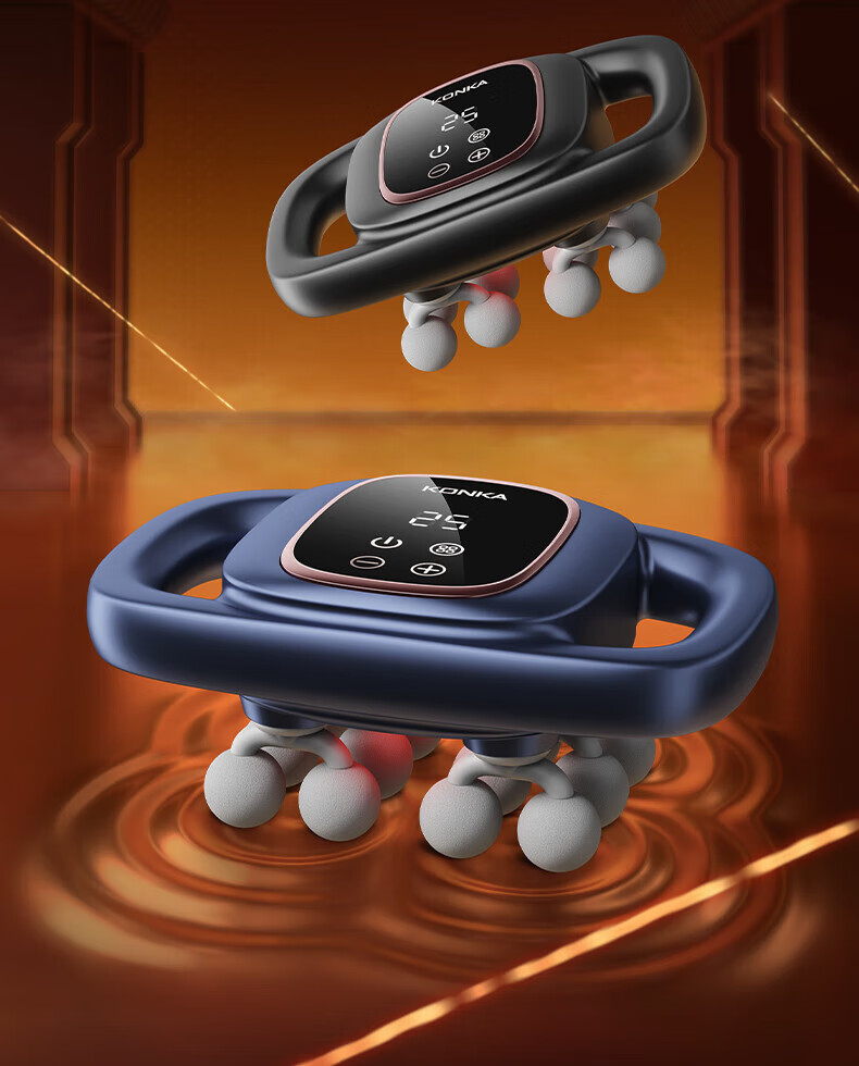 KONKA [Mid-Autumn Festival Gift] Twelve-Head Fully Automatic Massage Gun with Fascia, Full Body Massager, Leg Massager, Cervical And Calf Muscle Massager, Waist Massager, Multi-Head Neck And Fascia Device for Girlfriend 2