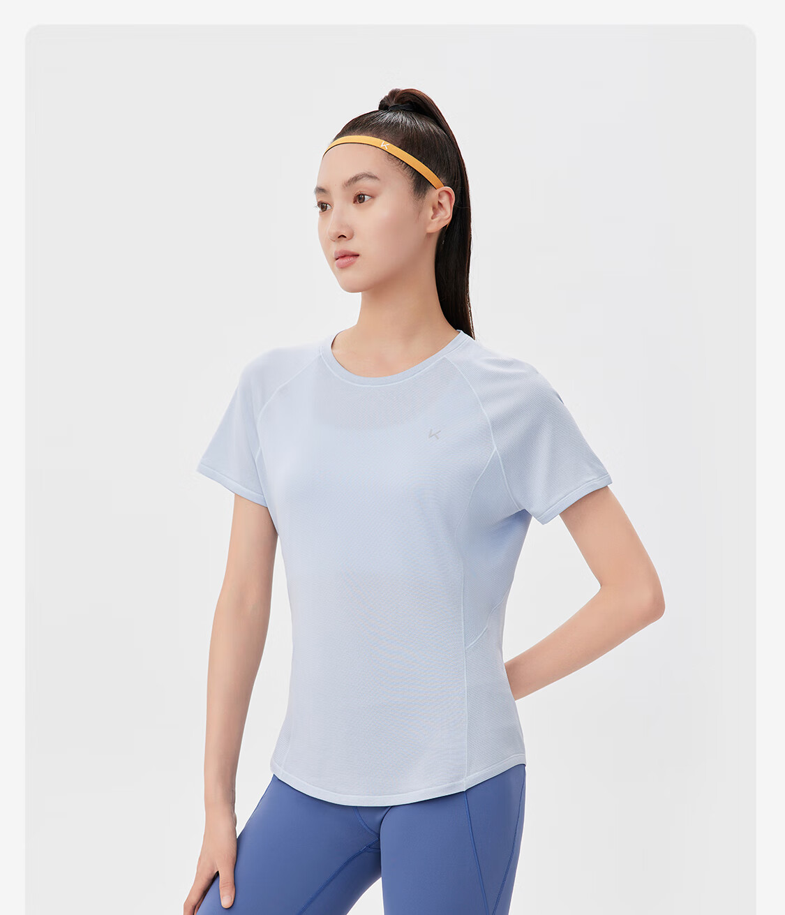 Keep Quick-Dry Sports Short Sleeve Summer T-Shirt Women Running Fitness Yoga Mesh Breathable Sweat-Wicking Training Top 4183 3