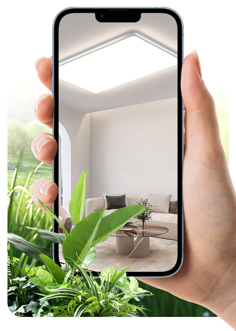 MICOE Full Spectrum Eye Protection Ceiling Light for Living Room, Dining Room, Bedroom - Simple and Elegant Zhongshan Lighting, Moon Viewing Series 15