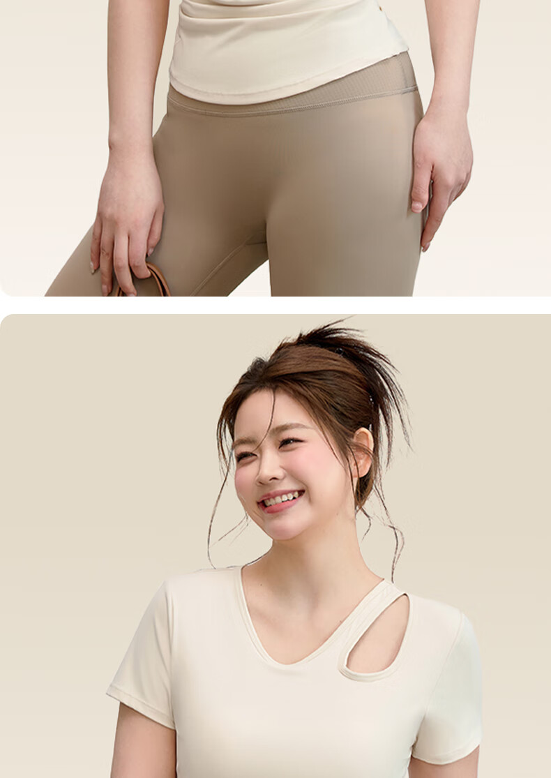XUEXIMAN Plus Size Women's Yoga Short Sleeve Quick-Dry Sports T-Shirt Slim Running Top Pilates Training Fitness Wear 14