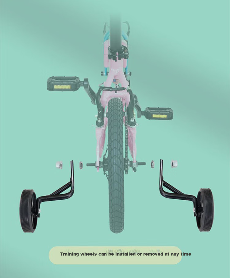 DAHON Children's Oversized Bike, 14-Inch Aluminum Alloy, for Boys And Girls Students, Small Wheels, KAA411, Gray-Black 3