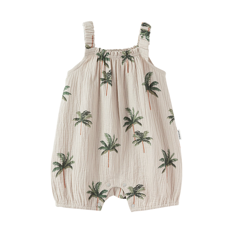 Babylove Baby Romper Summer Breathable Pure Cotton Gauze Sleeveless Bodysuit for Boys And Girls, Cute Summer Outfit