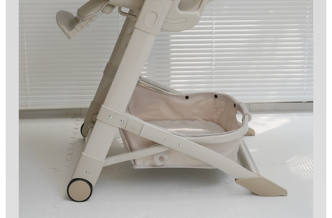 BEIE Baby High Chair Toddler Dining Chair Children's Growth Chair Infant Rocking Chair Royal Classic Without Basket 24
