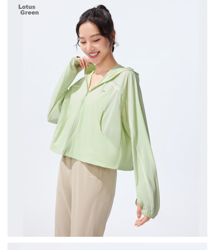 Beneunder Women's Sun Protection Clothing, Summer Ultra-Light Cool-Feeling Sun Protection Garment, Outdoor Sports Loose Jacket DS835 23