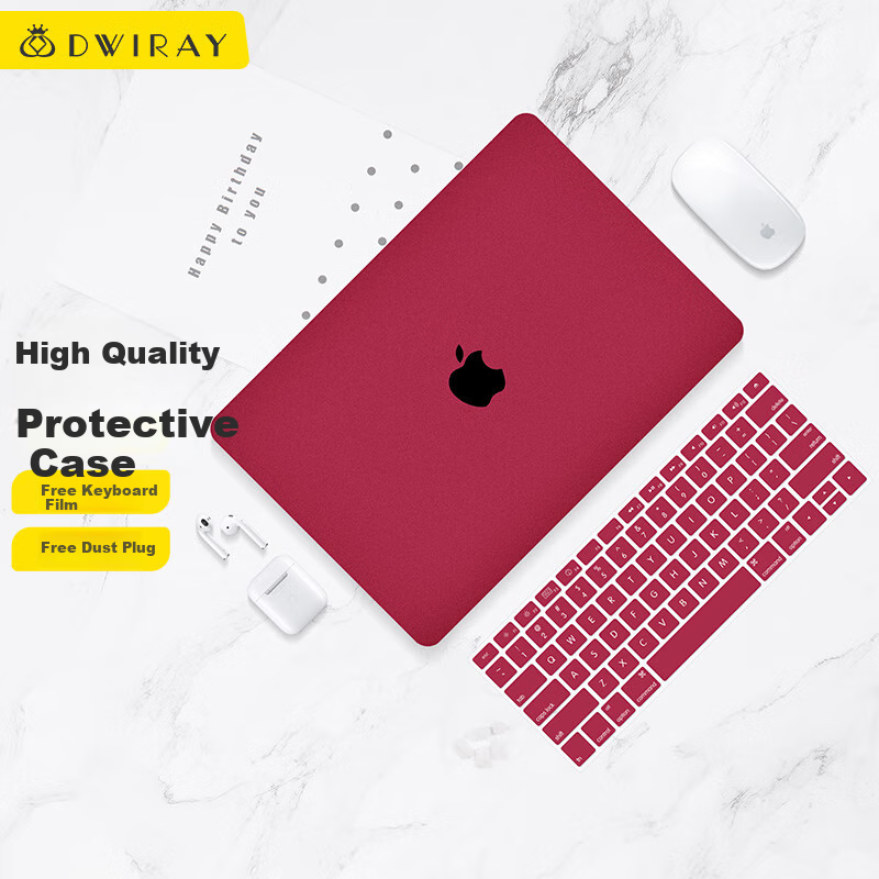 DiyiGongfang Compatible with Apple Laptops, Protective Case for Macbook Air 13.6", Suitable for M5/M4/M3/M2, Air 13-Inch Shell, Protective Cover, Flowing Sand Outer Shell