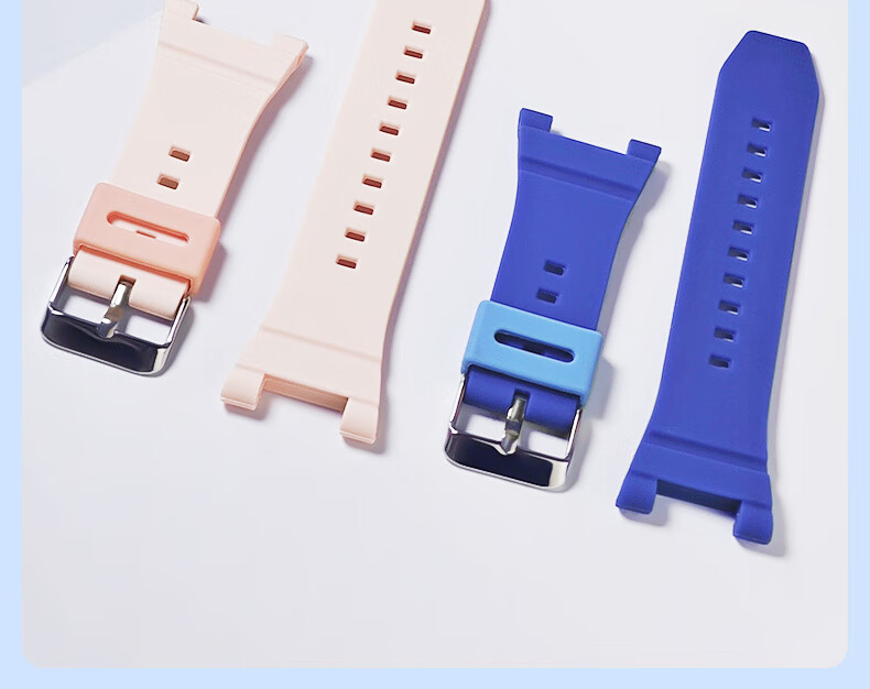 CangHua Compatible with Huawei Children's Watch 5 Pro Strap, 4X/4X New Glory Edition/5 Pro Strap, Waterproof And Sweat-Resistant, Detachable Silicone Replacement Wristband for Men And Women, Blue 17