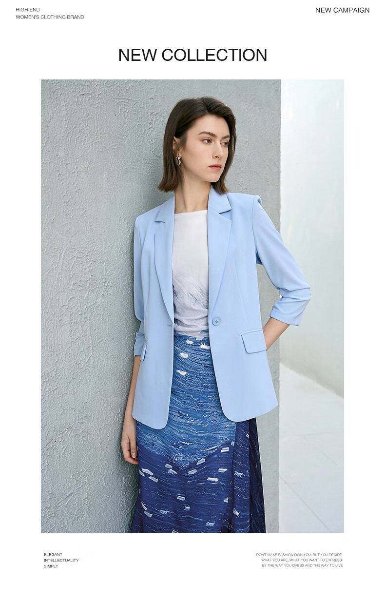 Yanyu Colorblock Patchwork Dress Women 2025 Summer High-End Unique Design Elegant Long Dress Blue Floral L 15