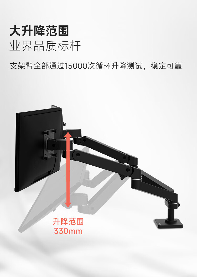 ERGOTRON LX PRO Dual Monitor Arm Stand Adjustable Mount 45-686-290 Bright White 6