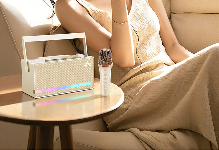 Changba Xiaojuandan L21 Microphone Karaoke Speaker Combo, Home KTV Set, Outdoor Wireless Bluetooth Children's Microphone, Computer And TV Sound System, Birthday Gift, Musi Bai 17