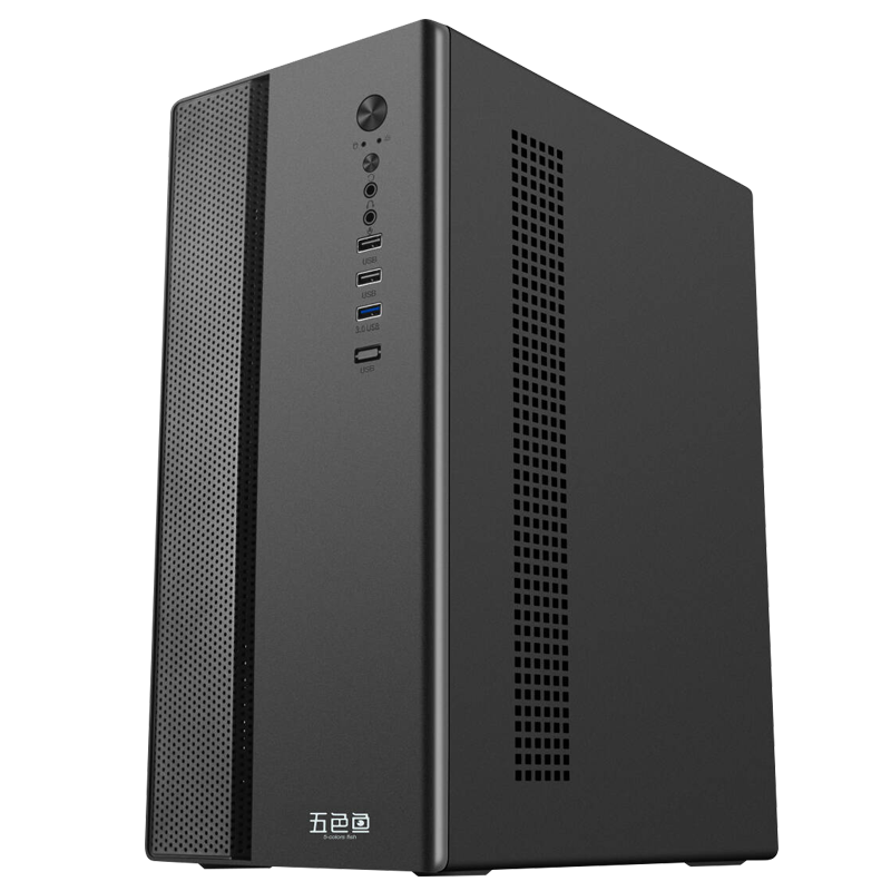 5-Color Fish Desktop Computer Tower for Office, Business And Home Use (A10 Strong Core, 16GB RAM, 512GB SSD, Wireless WiFi)