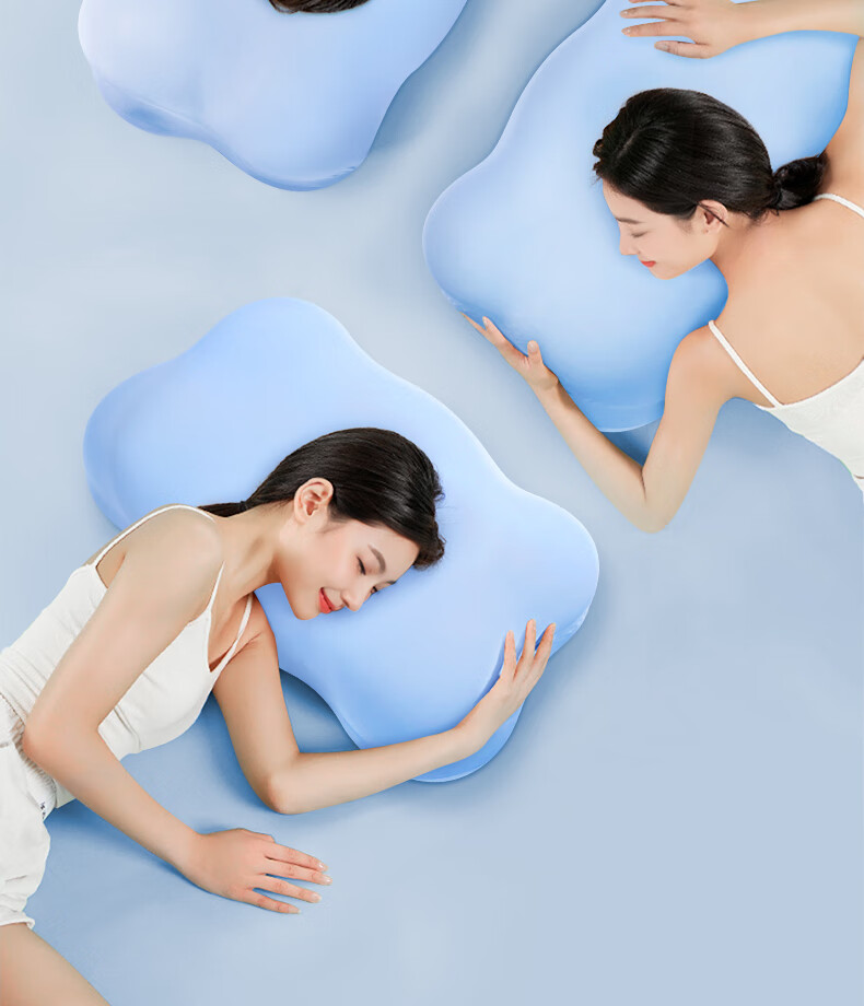 Mixiaoshu Cervical Pillow for Adults, Sleeping-Specific, for Lying on Side And Back, Butterfly-Shaped, Ergonomic Neck Support Pillow, Snoring Relief 6
