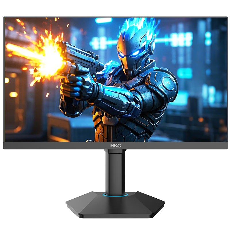 HKC 24.5 Inch 400Hz FastIPS HDR400 Low Blue Light 1ms Gaming Monitor Falcon 2nd Gen G25H5 with Rotation and Height Adjustment 360Hz