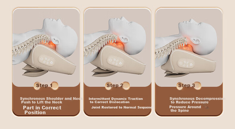 AUX Cervical Massager 4332 (Rechargeable Gift Box Set), Back And Neck Massage Device Pillow, Shoulder And Neck Pain Relief Tool, Mid-Autumn Festival Gift 12