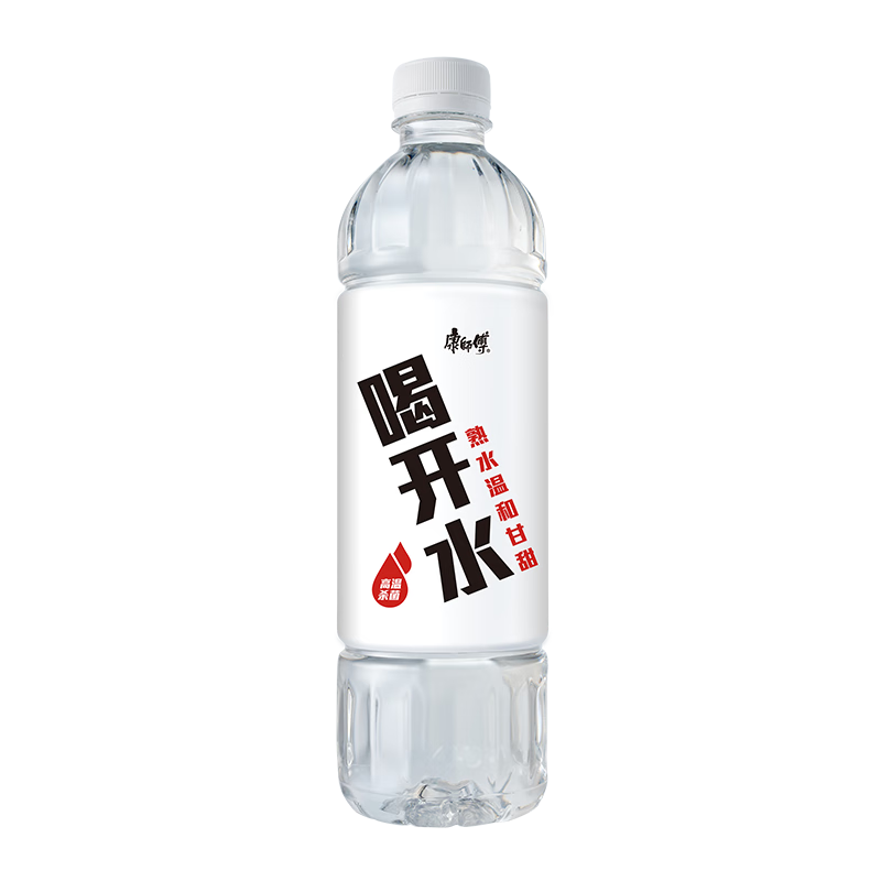 康师傅喝开水 熟水饮用水 550ml*24瓶 整箱批发瓶装水白开水 热门商品
