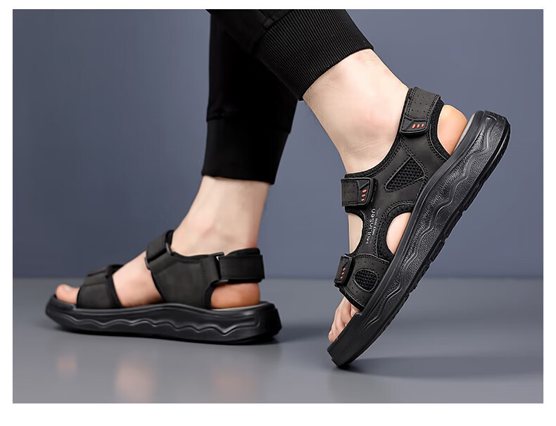 MULINSEN Men's Sports Sandals Casual Versatile Outdoor Beach Slippers L851001 17