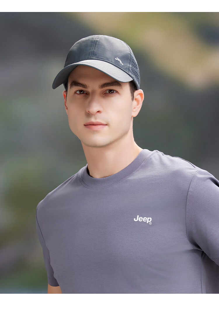 JEEP Baseball Cap for Men And Women, Summer Mesh Quick-Dry Sun Hat, Sports Casual Hiking Cap 30