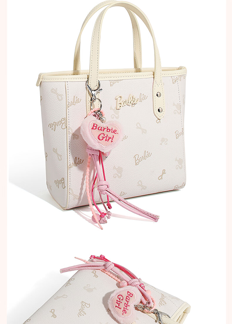 Barbie 2026 New Printed Crossbody Shoulder Bag Small Tote for Girls Birthday Gift for Best Friend Sister Girlfriend 7