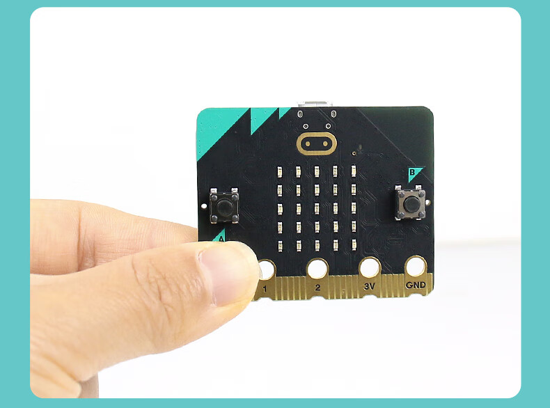 Chuanglebo Microbit Development Board Expansion Board V2 Robot Kit Python Mainboard micro:bit V2.2 8
