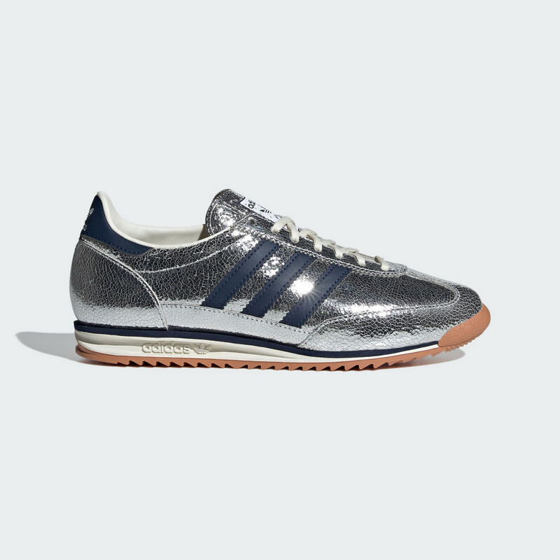 Adidas Originals Women's SL 72 OG W Casual Shoes JH8654 Metallic Silver Size 37 2