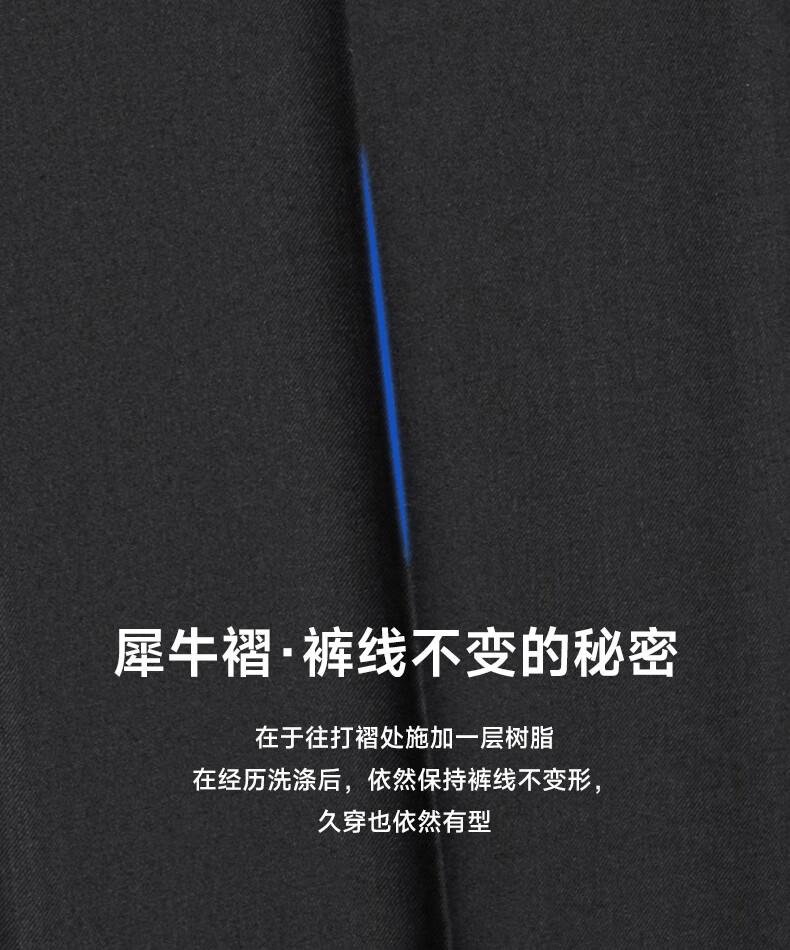 FIRS [Wrinkle-Resistant] Men's Dress Pants, Business Commute Slim Straight-Leg Cargo Trousers, Lightweight Spring And Summer Loose Casual Pants 2