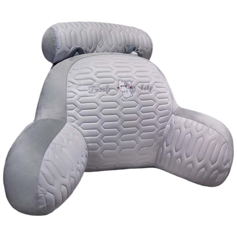 Jingmao Headboard Pillow Bed Backrest Cushion Soft Bed Pillow Sofa Bed Cushion Dormitory Lumbar Support Pillow Waist Pillow