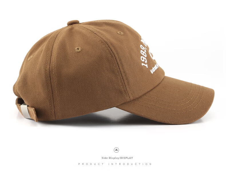 Jiancai Baseball Cap for Men And Women, Spring And Summer Large Head Circumference Sun Protection Hat, Outdoor Shade Cap for Running, Students, Couples, Duck Tongue Style 5