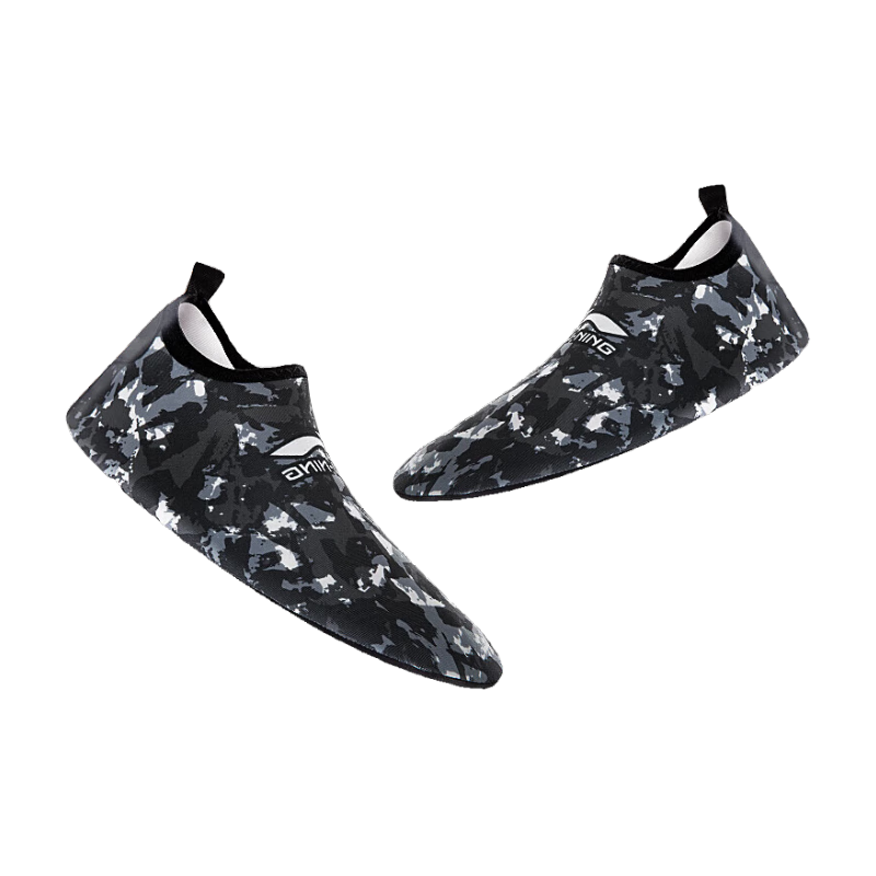 Li-Ning Beach Shoes for Men And Women, Diving Socks, Swimming Equipment, Non-Slip, for Beach Combing, Rafting, Snorkeling, Quick-Drying