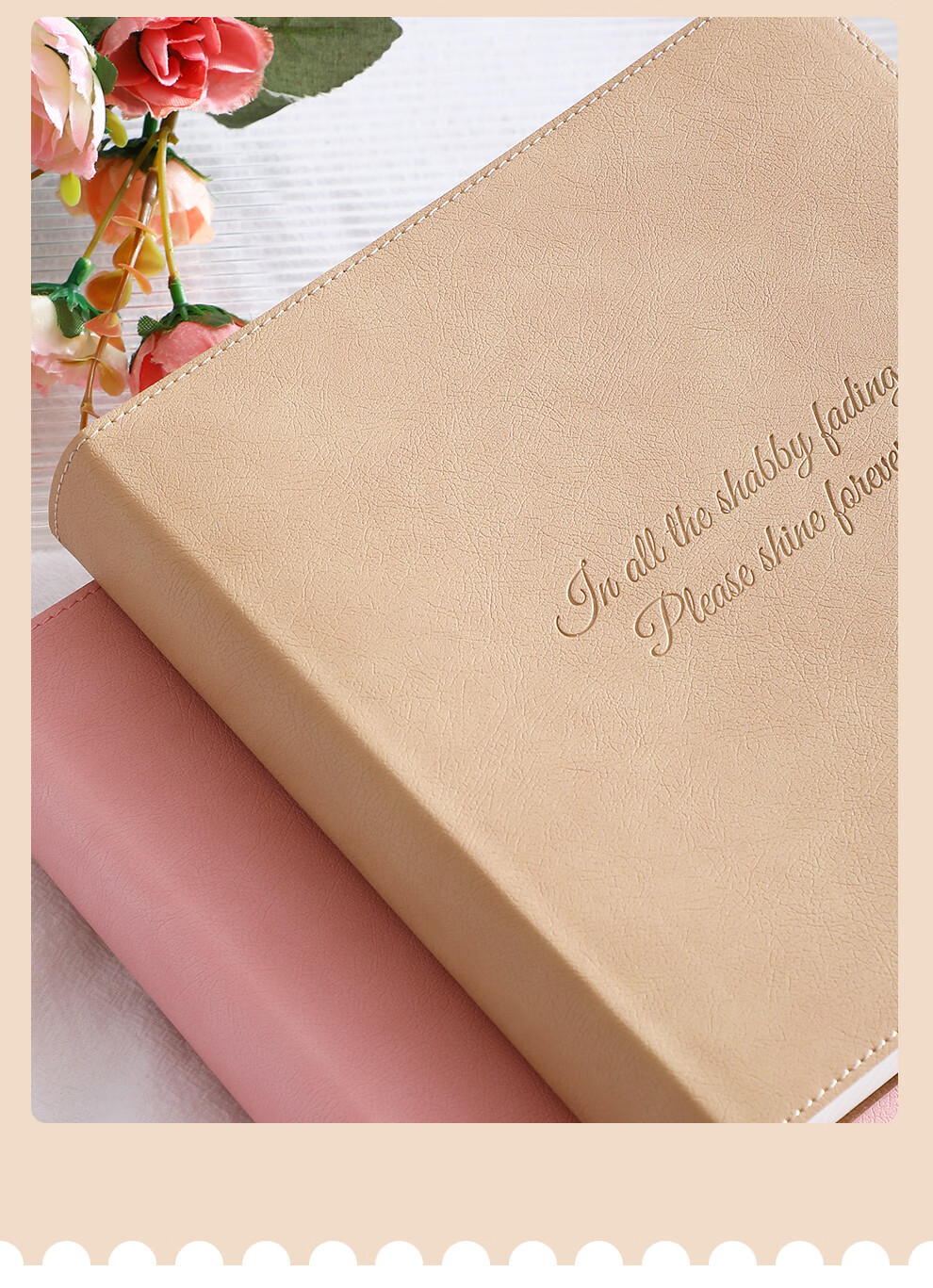 Jiaranheng [Lasts 2 Years] B5 Extra Thick Notebook, Aesthetically Pleasing Soft Cover, 16K Journal, 380 Sheets, 760 Pages, College Student Exam Preparation Notebook, Grid Paper Inner Pages, Customizable 10