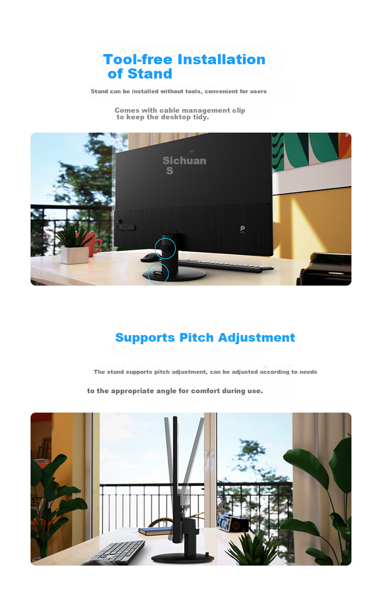 MSI 27-Inch FHD 100Hz Monitor, HDR Ready, TÜV Rheinland Eye Protection Certified, IPS Panel, Home Gaming And Office Eye Protection Display Screen, PRO MP272L 3