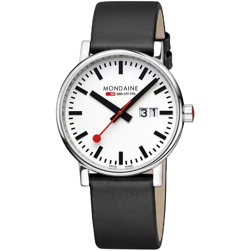 Mondaine Swiss Imported Genuine Quartz Men's Watch, Sapphire, Qixi Festival And Father's Day Gift, MSE.40210.LBV
