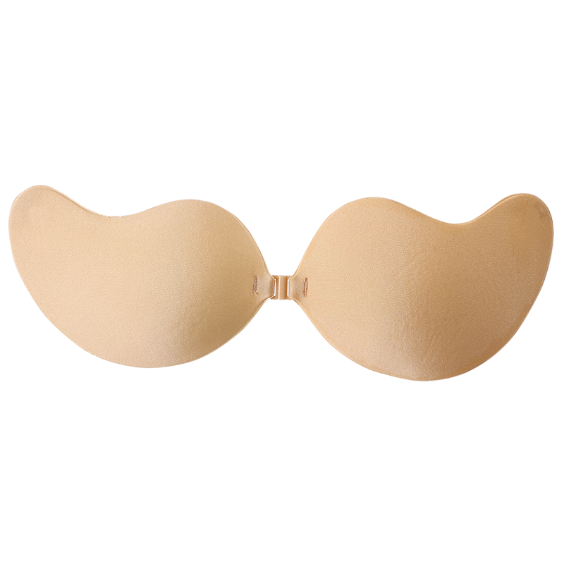 Urban Beauty Summer Adhesive Bra for Women, Push-Up Invisible Strapless Bra, Thin Breathable Chest Pads for Wedding Photoshoot